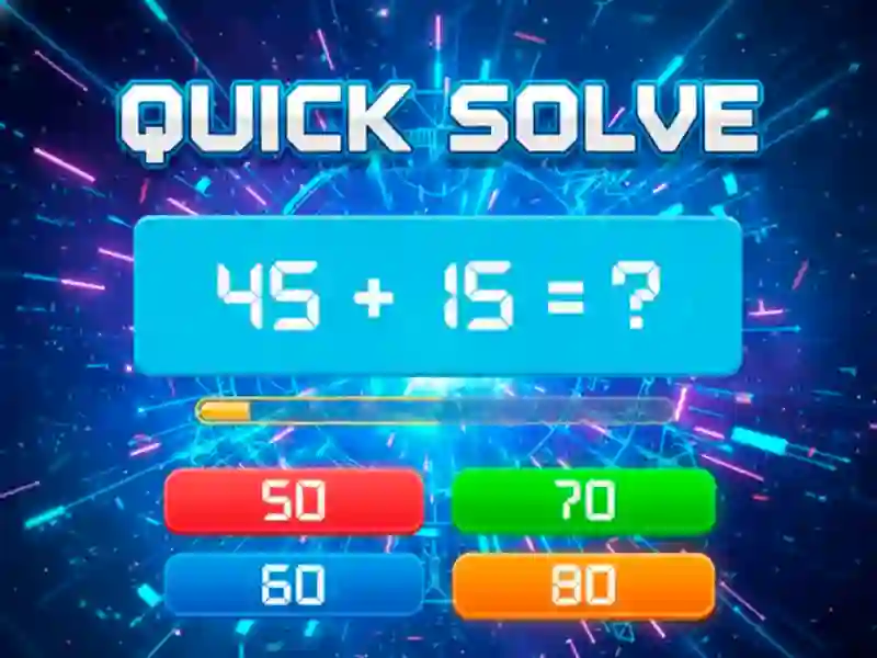 Гульня Quick Solve онлайн