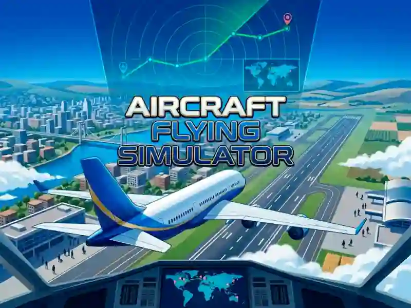 Гульня Aircraft Flying Simulator онлайн