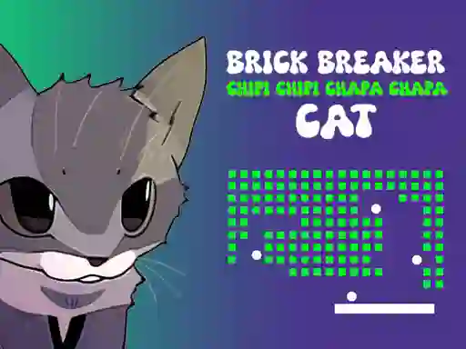 Гульня Brick Breaker Chipi Chipi Chapa Chapa Cat онлайн