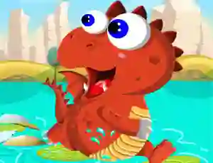 Гульня Dino Jump онлайн
