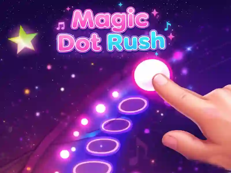 Гульня Magic Dot Rush онлайн