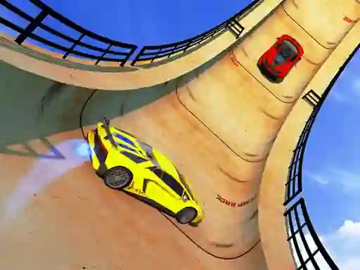 Гульня GT Mega ramp онлайн