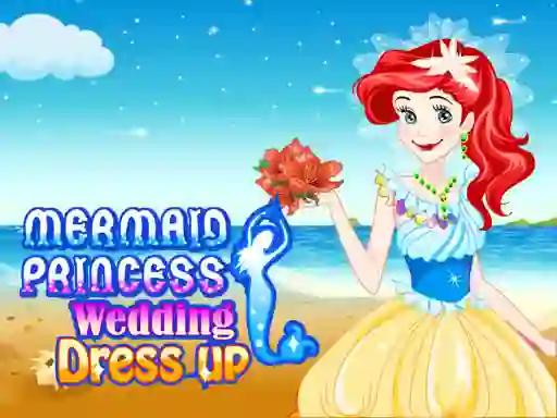 Гульня Mermaid princess wedding dress онлайн