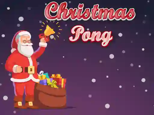 Гульня Christmas Pong онлайн
