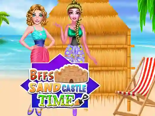 Гульня BFFs Sand Castle Time онлайн