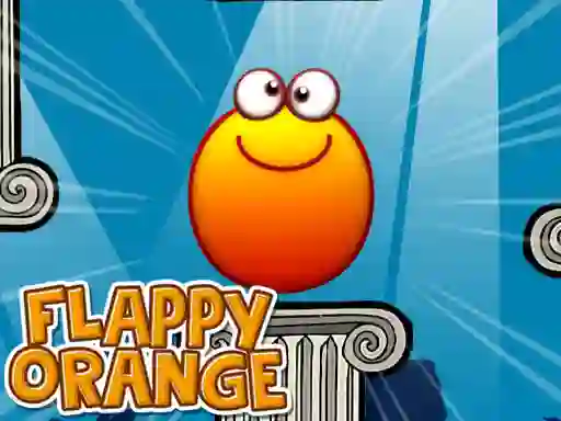 Гульня Flappy Orange онлайн