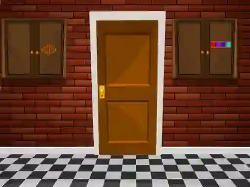 Гульня Brick House Escape онлайн