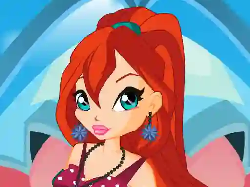 Гульня Bloom Lovely Girl Dress Up онлайн