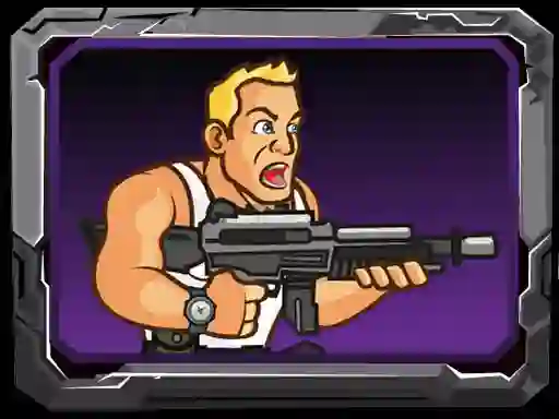 Гульня Rambo vs Christmas Monster онлайн