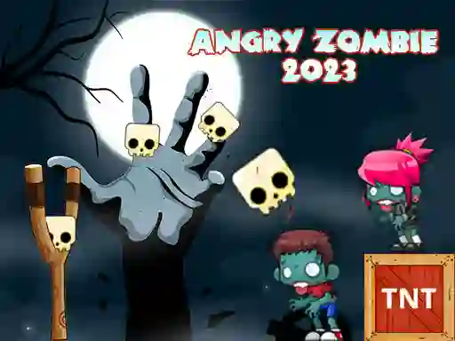 Гульня Angry Zombie 2023 онлайн