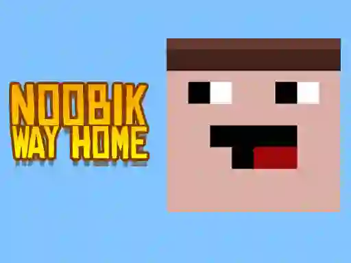 Гульня Noob: Way home онлайн