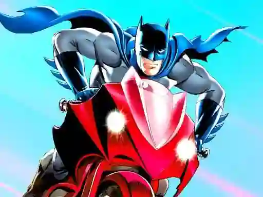 Гульня Batman Motorbike Racing онлайн