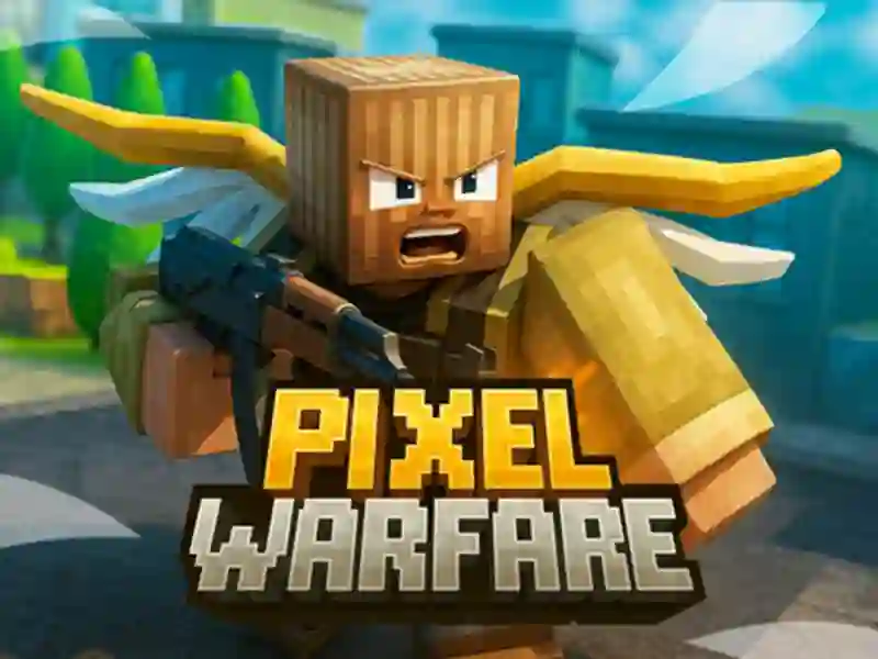 Гульня Minecraft Pixel Warfare онлайн