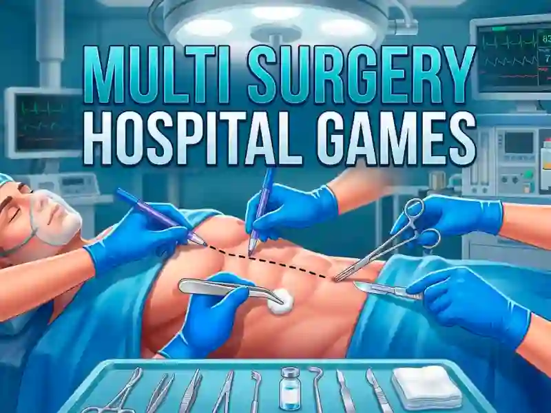Гульня Multi Surgery Hospital Games онлайн