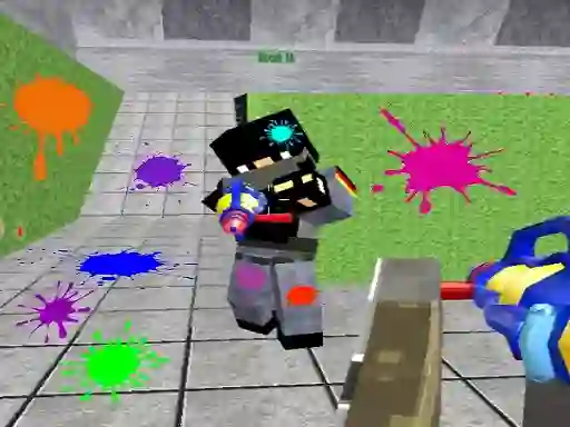 Гульня Xtreme Paintball Wars онлайн