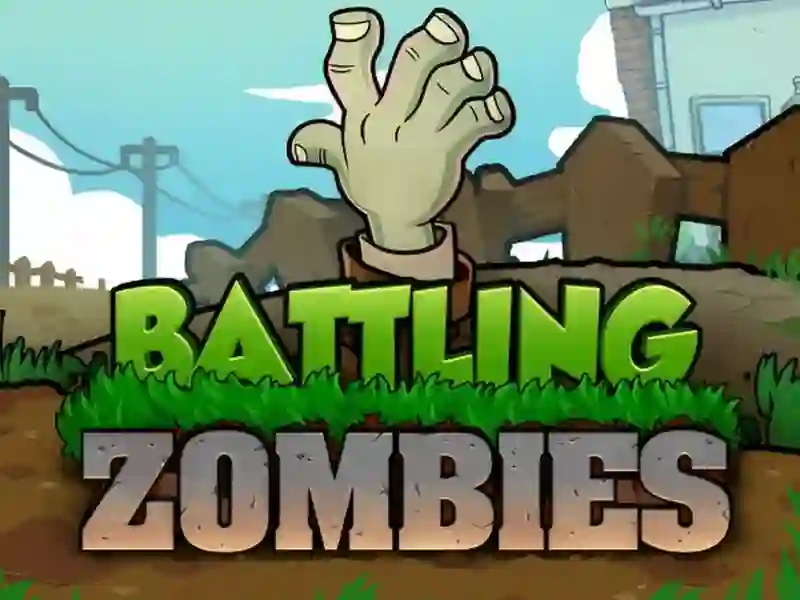 Гульня Battling Zombies онлайн