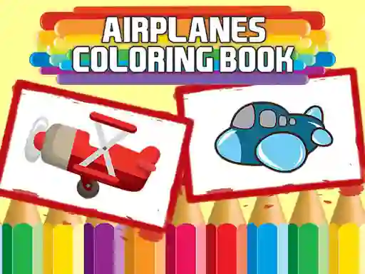 Гульня Airplanes Coloring Book онлайн