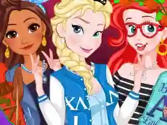 Гульня Princess Sorority Rush онлайн