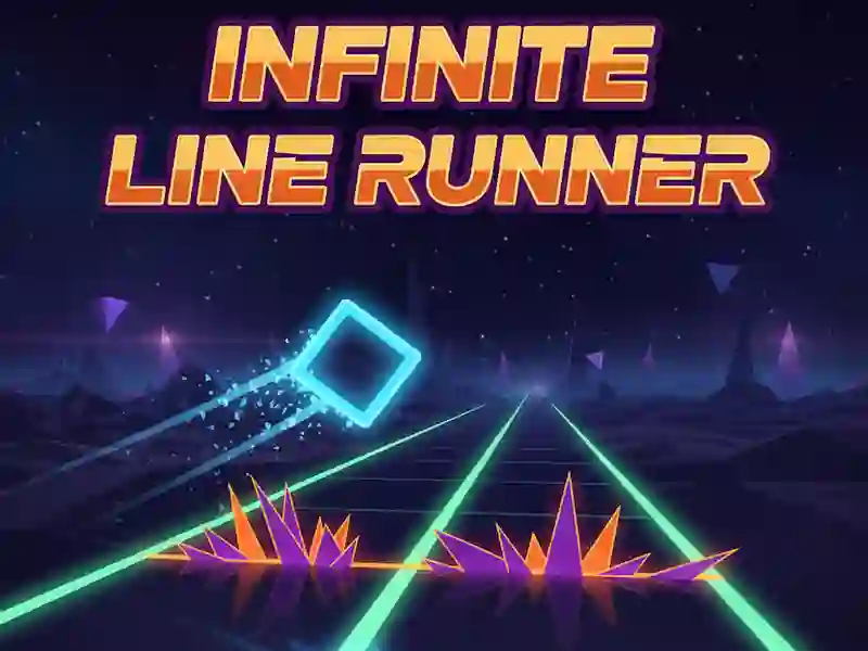 Гульня Infinite Line Runner онлайн