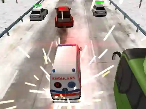 Гульня Traffic Crash онлайн