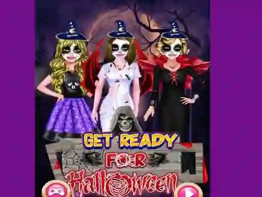 Гульня Get Ready For Halloween онлайн