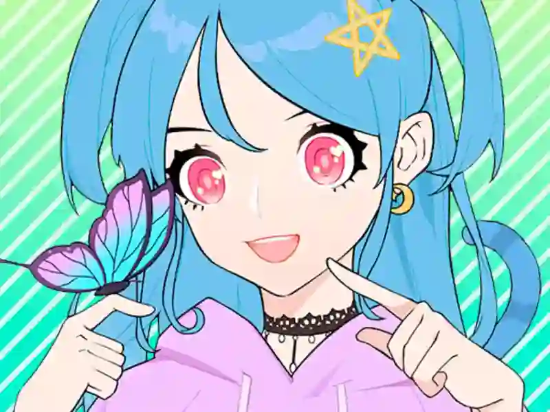 Гульня Anime Avatar Design онлайн
