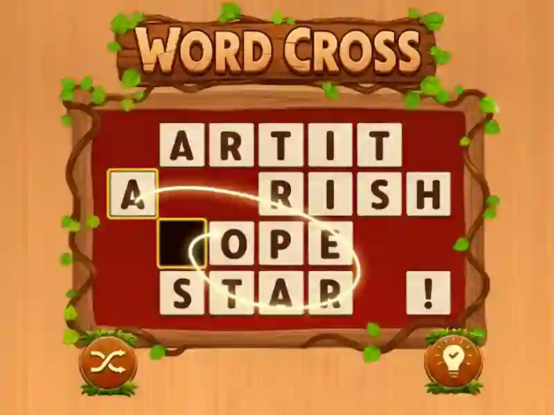 Гульня Word Cross онлайн