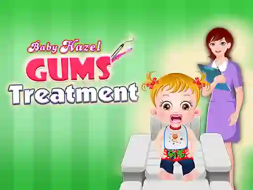 Гульня Baby Hazel Gums Treatment онлайн