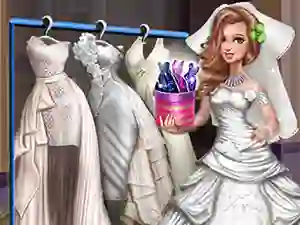 Гульня Sery Wedding Dolly Dress Up онлайн
