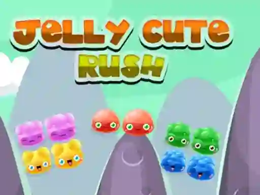 Гульня Cute Jelly Rush онлайн