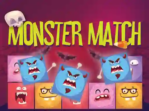 Гульня Monster Match онлайн