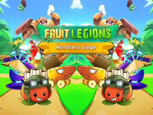 Гульня Fruit Legions: Monsters Siege онлайн