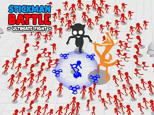 Гульня Stickman Battle Ultimate Fight онлайн