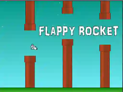 Гульня Flappy Rocket онлайн