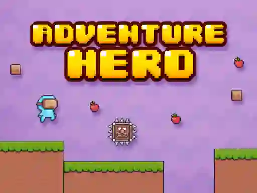 Гульня Adventure Hero онлайн