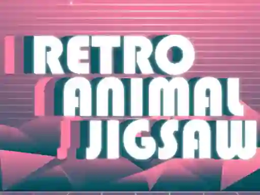 Гульня Retro Animal Jigsaw онлайн
