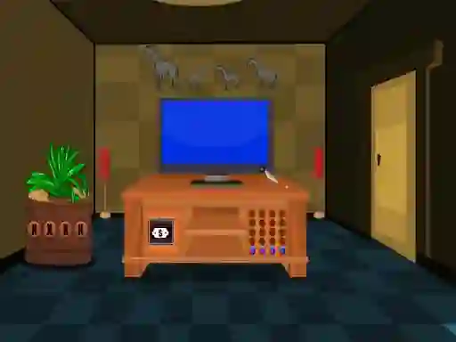 Гульня Toons Dino Escape онлайн