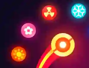 Гульня Super Neon Ball онлайн