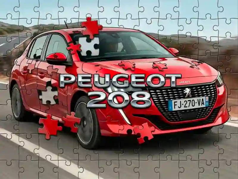 Гульня Peugeot 208 онлайн