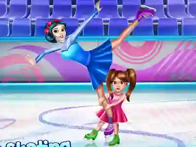 Гульня Susie goes skating онлайн
