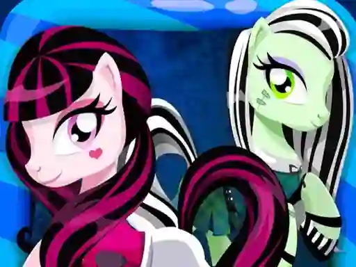 Гульня My Monster High Pony Girls онлайн