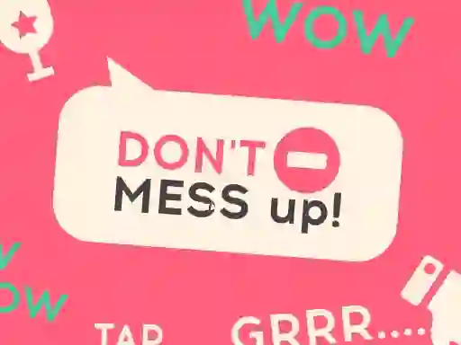 Гульня Don't Mess Up онлайн