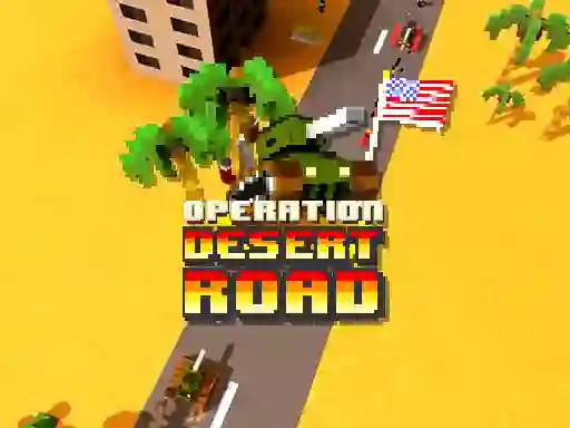 Гульня Operation Desert Road онлайн