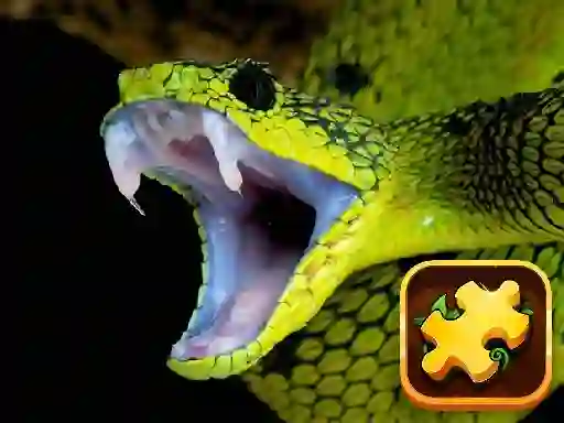 Гульня Snake Puzzle Challenge онлайн