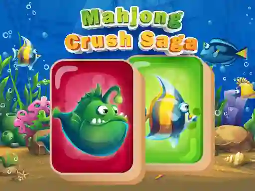 Гульня Mahjong Crush Saga онлайн