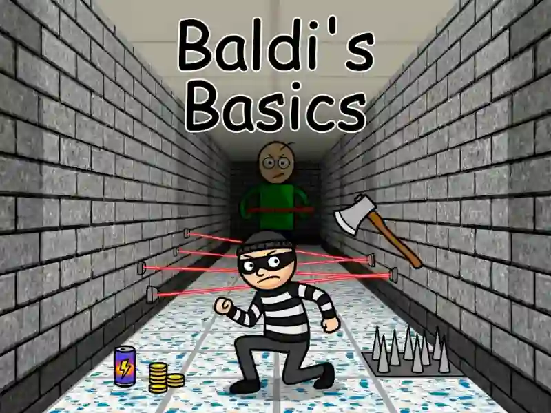 Гульня Baldi's Basics онлайн