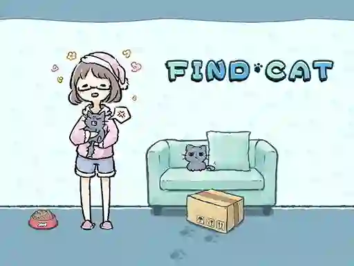 Гульня Find Cat онлайн