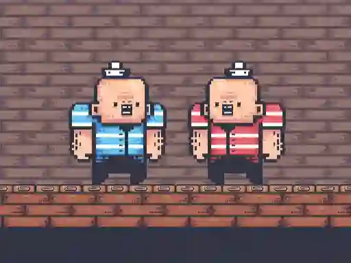 Гульня 2 Player Red Blue Pirates онлайн