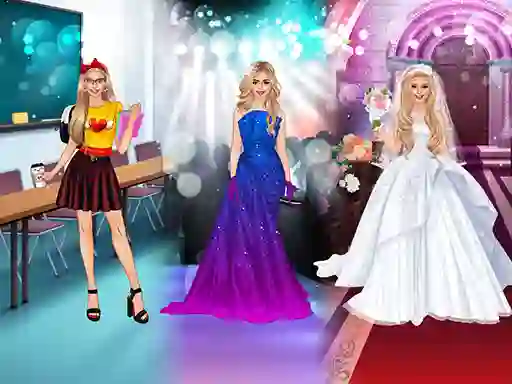Гульня Superstar Career Dress Up онлайн