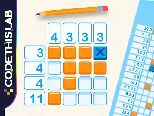 Гульня Classic Nonogram онлайн